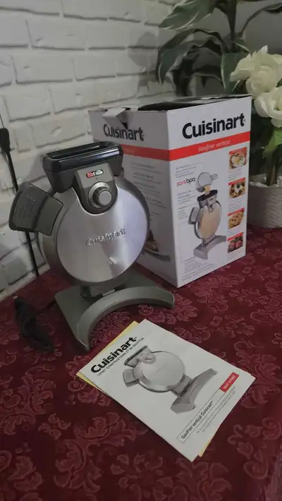 Cuisinart Vertical Waffle Maker bearly used new like brand new , View more