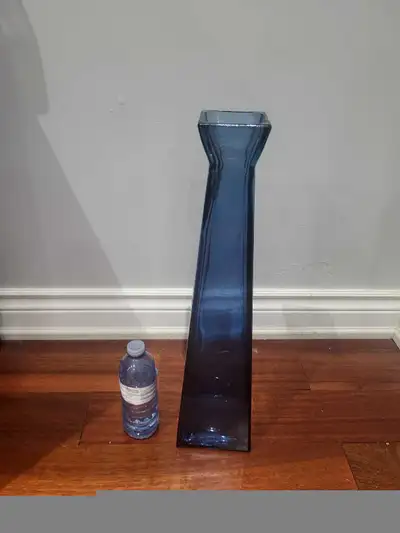Very Large Blue Decorative Vase, View more