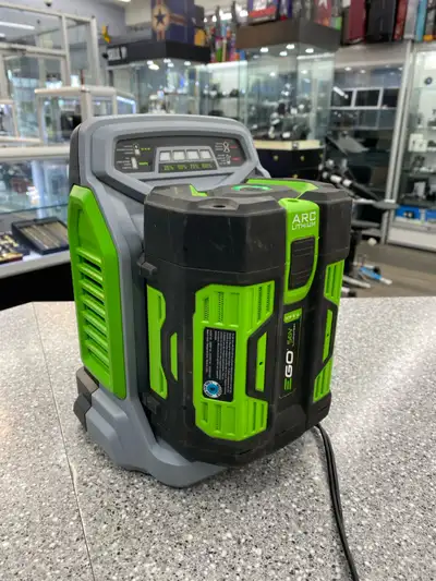 EGO Battery and Charger (Sold Separately), View more