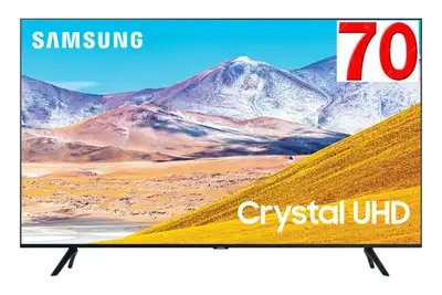 LED TV-70"-SAMSUNG-smart-4k-ultra hd-inbox-warranty-$749.no tax, View more