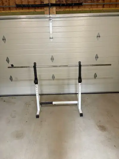 Squat Rack, Barbell , View more