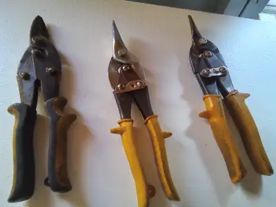 3 pair of scissors for metal  $25 each, View more