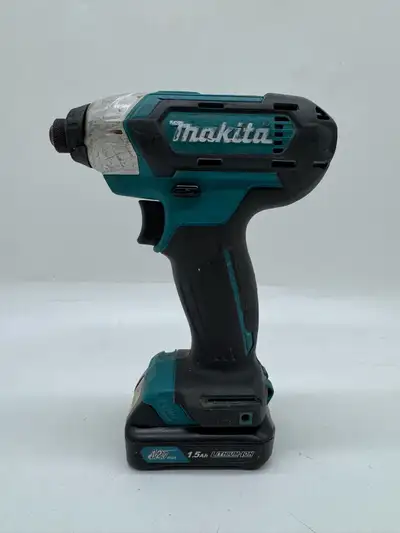 Makita TD110D 12V Max Cordless Impact Driver w/ 1.5Ah Battery, View more