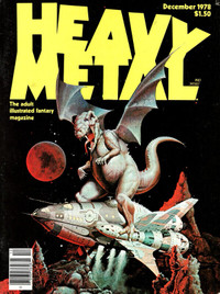 Heavy Metal comic magazines