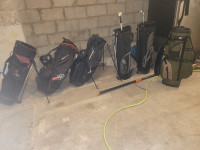 Bags 20$ -wilson 40 nike 60 $I have Left Right irons 