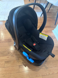 Clek Liing Car Seat and Base with UppaBaby adapters
