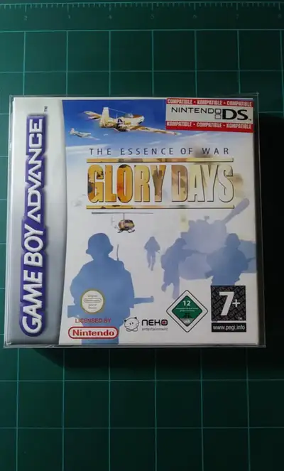 Nintendo Game Boy Advance GBA Glory Days: The Essence Of War, View more