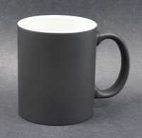 New Black 11oz Color Change Sublimation Coated Mugs Heat Press