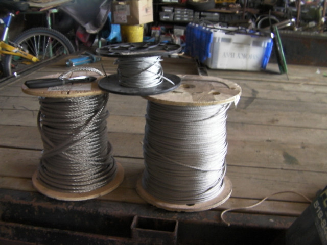 stainless steel cable new 800 ft in Boat Parts, Trailers & Accessories in Kitchener / Waterloo