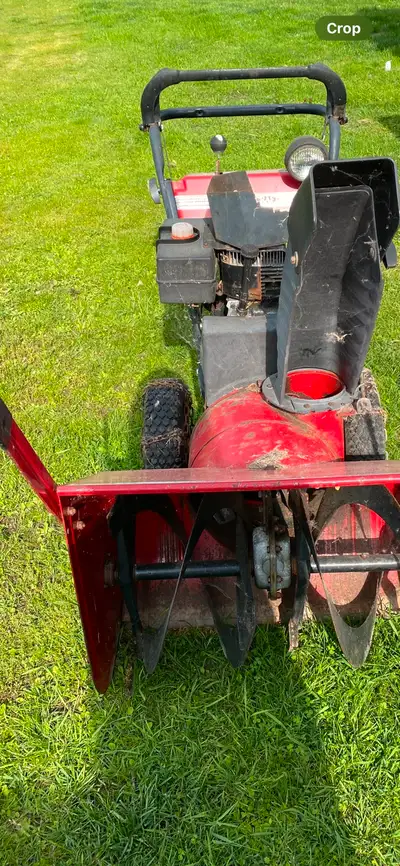 MasterCraft 2-Stage snowblower handyman special, View more