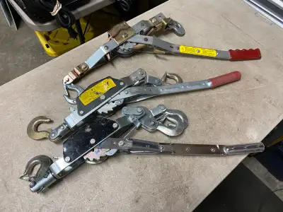 Come-along winches for sale, View more