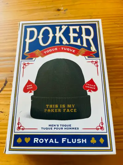 Tuque / Hat Unisex NEW Poker One Size , View more