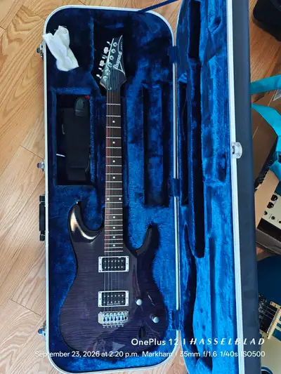Ibanez SA220FM - Seymour Duncan JB/Alnico II Pro, Grover + Case, View more