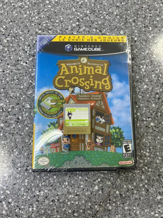 GameCube Animal Crossing with Memory card63735876908673120
