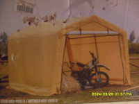 Peak  tent garage shelter