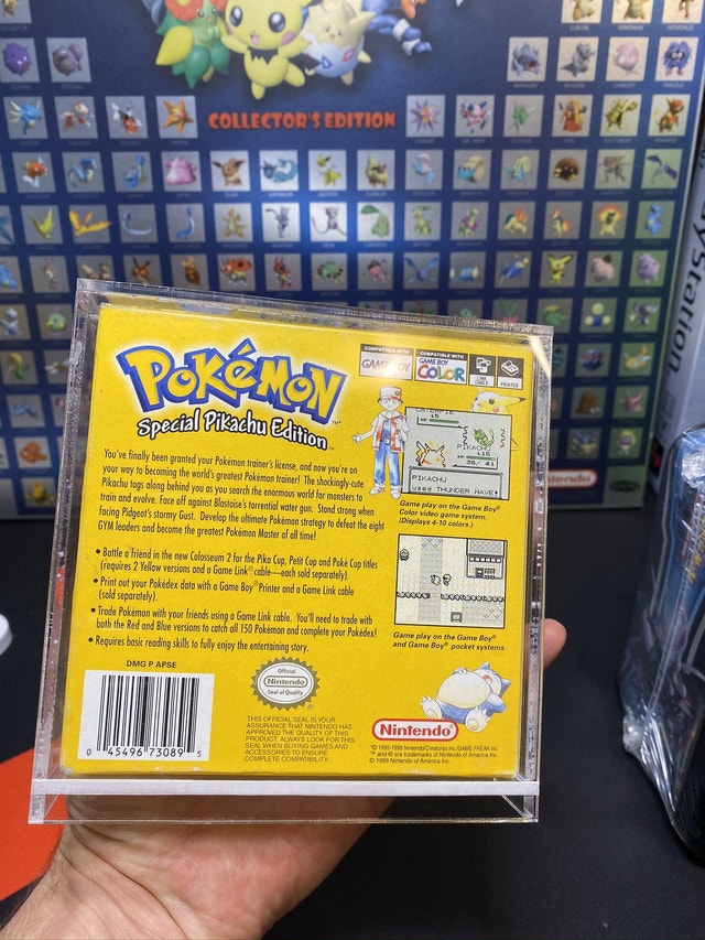 Pokemon Yellow Version Gameboy Cib (Pokémon cards) Older Generation
