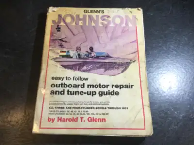 1960-1975 Johnson 3 & 4 Cylinder Outboard Shop Manual 55-135 HP, View more