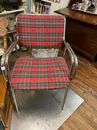 Scottish Tartan Chair