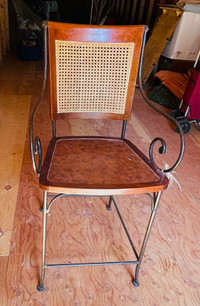 Wrought iron bar chair high quality 