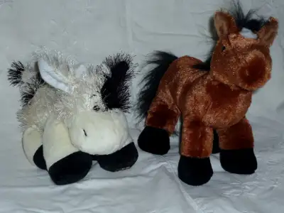 Cow and Horse stuffies ... Clean, Smoke Free, Exc Condition, View more