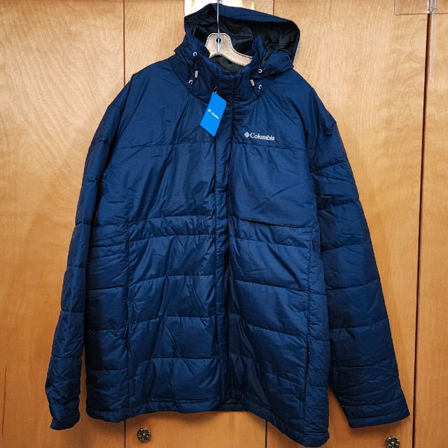 Columbia men's jacket size 4XT blue in Men's in Prince George