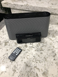 Sony clock Radio with remote