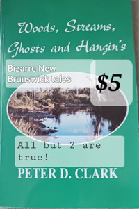 WOODS,STREAMS, GHOSTS and HANGIN'S Bizarre New Brunswick tales.