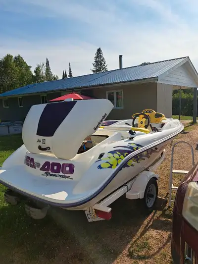1996 Sea Doo Speedster! Both engines run well! Rear interior seats need a bit of patchwork. Comes wi...