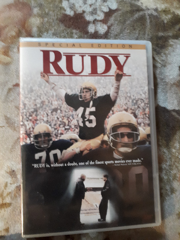 Rudy DVD dans CD, DVD et Blu-ray  à Chatham-Kent