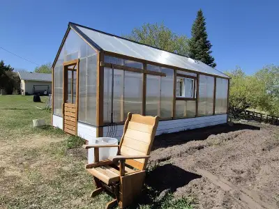 Best lightweight material for a greenhouse. #1 Choice for modern day greenhouse application. High li...