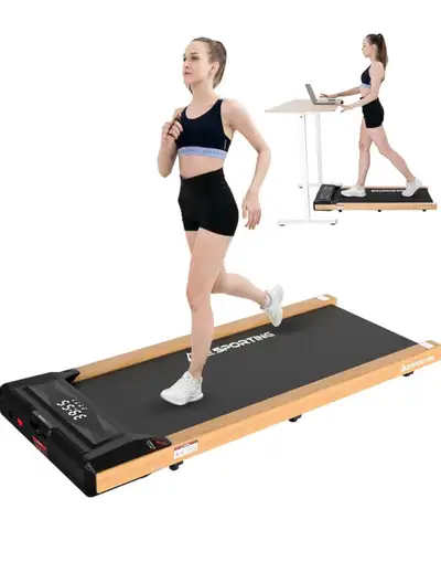 Walking Pad, Wood Under Desk Treadmill, Treadmill for Home, Walk, View more