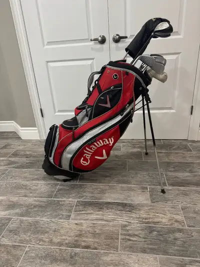 Complete Right-Handed Golf Set – Driver, Irons, Woods + Bag, View more