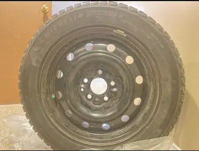 Only rims not included tire Rims with rim cover and with original Canadian tire bill and it’s brand...
