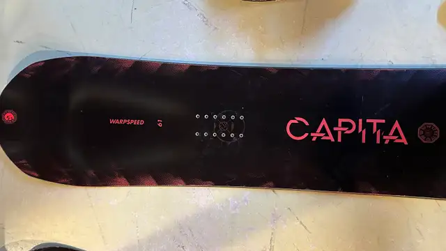 Capita Warpspeed Snowboard in Snowboard in Red Deer - Image 2
