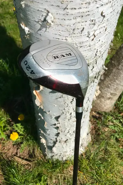 RAM 420 FORGED TITANIUM DRIVER. Men's Right Handed Driver. 100% filament wound graphite. Used but in...