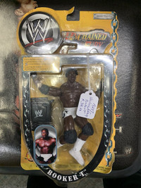 Booker T Unchained Fury Jakks WWE WWF Figure Booth 276