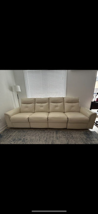 Divans sectionnel ELRAN (blanc crème/ beige) super confortable