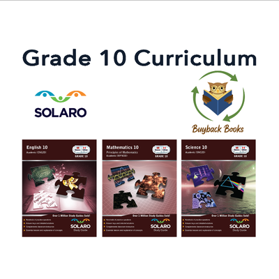 Grade 10 Ontario Curriculum Course Books with Detailed Solutions, View more