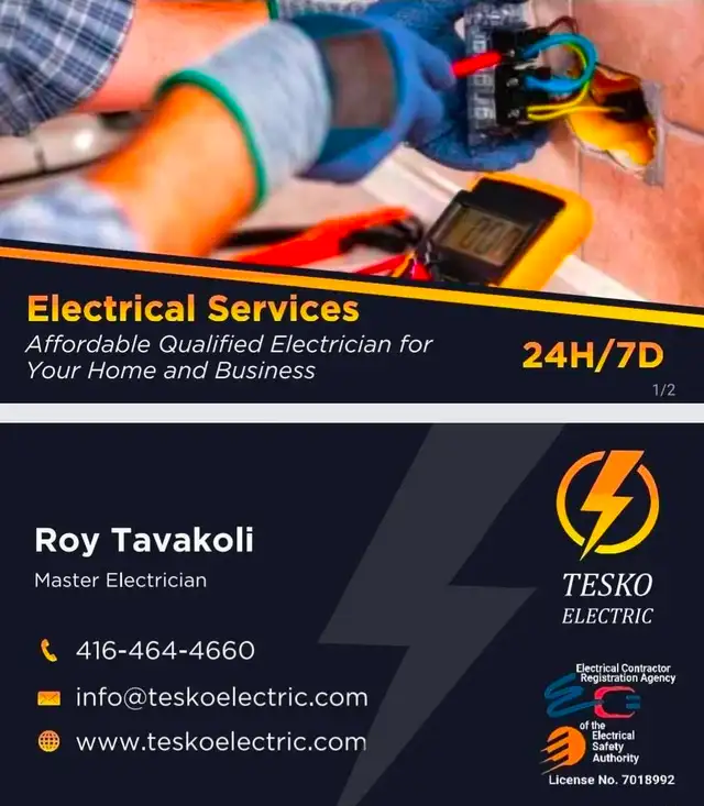 Electrician (master license)