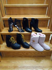 Ladies Shoes and Boots (Size 6, 7.5, 8)