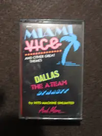 Cassette musique Miami Vice and other great themes (Music tape)