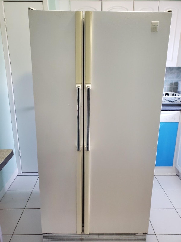 White Side by Side Fridge Refrigerators Markham / York Region Kijiji