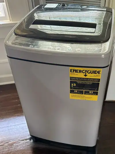 Full Automatic Portable Washing Machine – 1.5 Cu. Ft, 11 lbs Cap, View more