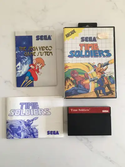 Time Soldiers CIB SEGA Master System, View more