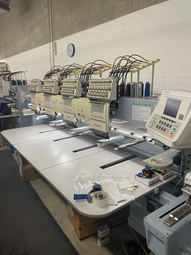 Barudan 4 Head Embroidery Machine in Other Business & Industrial in London