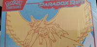 pokemon carte coffret elite trainer box paradox rift neuf 60$