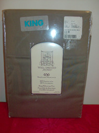 NEW King Size Pillow Cases 650 Thread Count 100% Egyptian Cotton