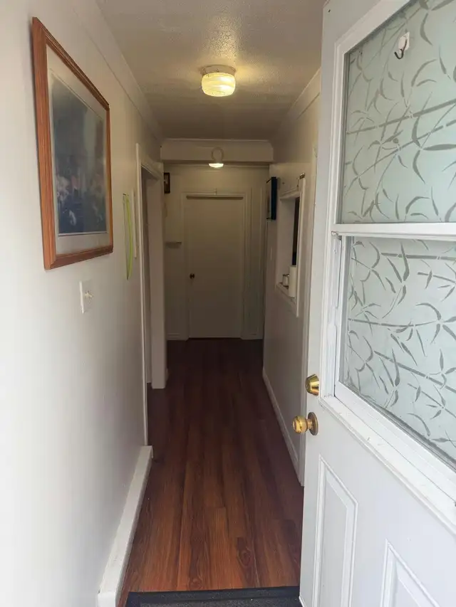 2 Bedroom, 1 Bathroom Basement Apartment for rent.
