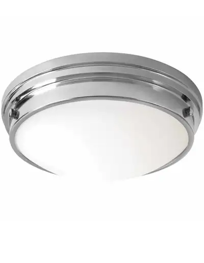 13-inch Chrome LED Flushmount Ceiling Light, View more