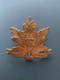 WW1, CEF 97th Canadian Overseas Battalion Cap Badge (2)